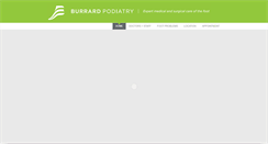 Desktop Screenshot of burrardpodiatry.com